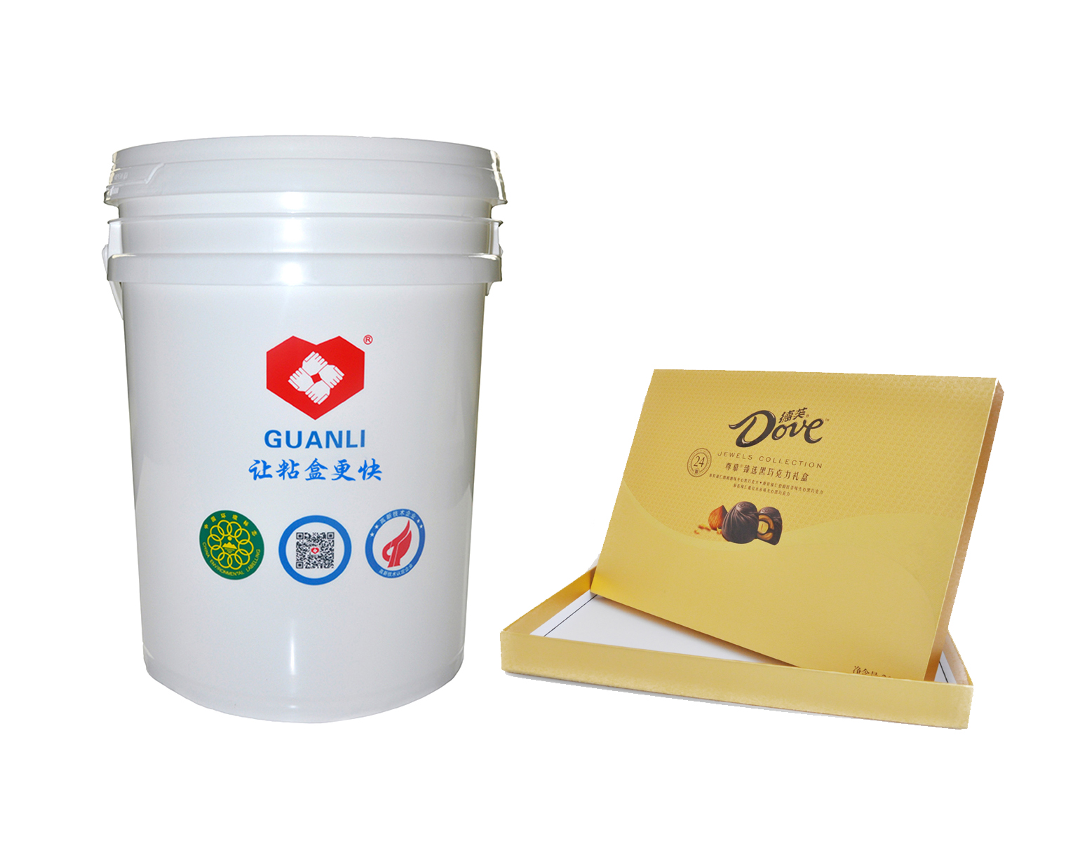 食品類包裝全自動(dòng)制盒機(jī)專用水膠